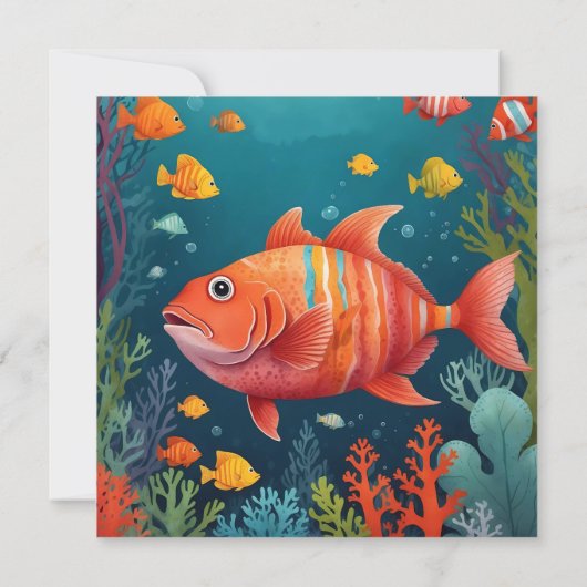 Happy Birthday Card - Personalise BD Card Einladung (Rückseite)