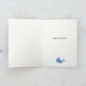 Happy Birthday Card - Personalisieren Sie Front &  Karte (Innenseite)
