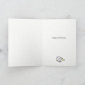 Happy Birthday Card - Personalisieren Sie Front & Karte (Innenseite)