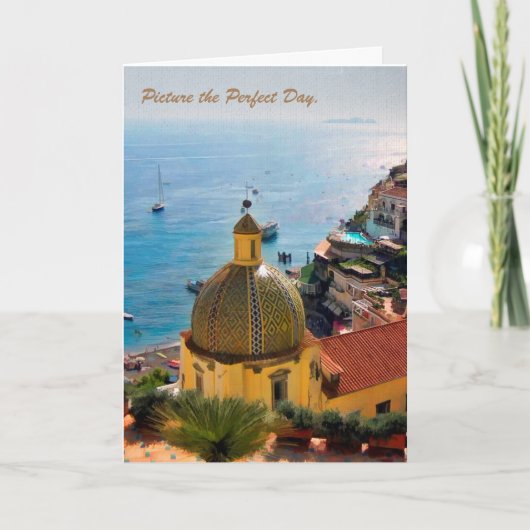 Happy Birthday Card Picture the Perfect Day Karte (Vorderseite)