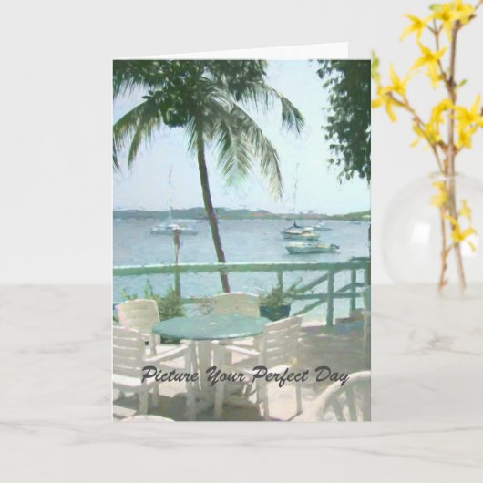 Happy Birthday Card Picture Your Day Perfect Karte (Gelbe Blume)