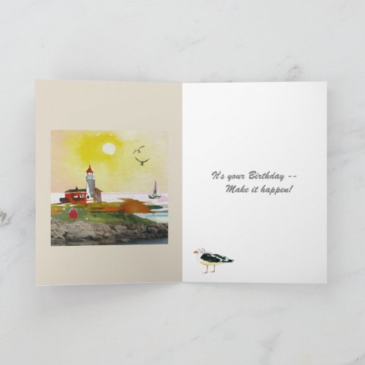 Happy Birthday Card Picture Your Day Perfect Karte (Innenseite)