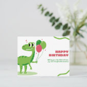 Happy Birthday Card Postkarte (Stehend Vorderseite)