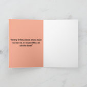 Happy Birthday Card - Red Robot Mech Karte (Innenseite)