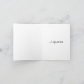 Happy Birthday Card (Sarcastic) Karte (Innenseite)