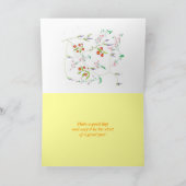 Happy Birthday Card Schwester hinzufügen Karte (Innenseite)