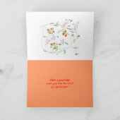 Happy Birthday Card Sister Karte (Innenseite)