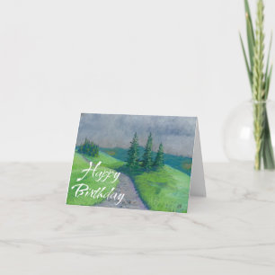 Happy Birthday Card Spring Karte