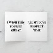 Happy Birthday Card You Can Use In All Contextes Karte (Innenseite)