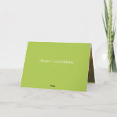 Happy Birthday Cards Karte (Rückseite)