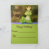 Happy Birthday Cards Karte (Innenseite)