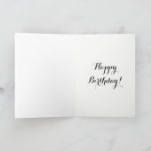 Happy Birthday Cards Karte (Innenseite)