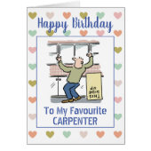 Happy Birthday Carpenter (Vorne)