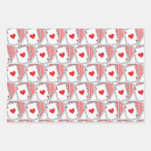 Happy Birthday Casino Geschenk Geschenkpapier Set (Vorderseite 3)