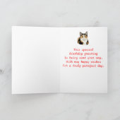 Happy Birthday Cat Friends Card Karte (Innenseite)