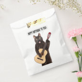 Happy Birthday Cat Gesang und Gitarre spielen Geschenktütchen (Versiegelt)