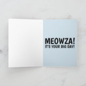 HAPPY BIRTHDAY CAT GREETING CARDS FEIERTAGSKARTE (Innenseite)