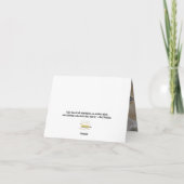 Happy Birthday Cat Karte (Rückseite)