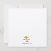 Happy Birthday Cat Lady Karte (Rückseite)