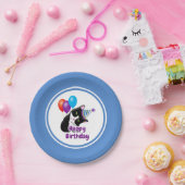 Happy Birthday Cat Pappteller (Party)