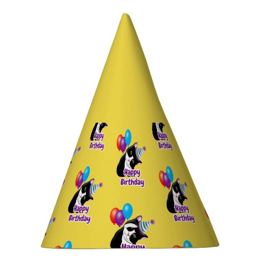 Happy Birthday Cat Partyhütchen (Rechts)