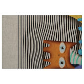 Happy Birthday Cats Linen Stoff (Fat Quarter (45,7 x 55,9 cm))