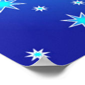 Happy Birthday Celebration Balloons Poster (Ecke)