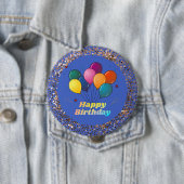 Happy Birthday Celebration Button (Beispiel)