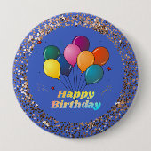 Happy Birthday Celebration Button (Vorderseite)