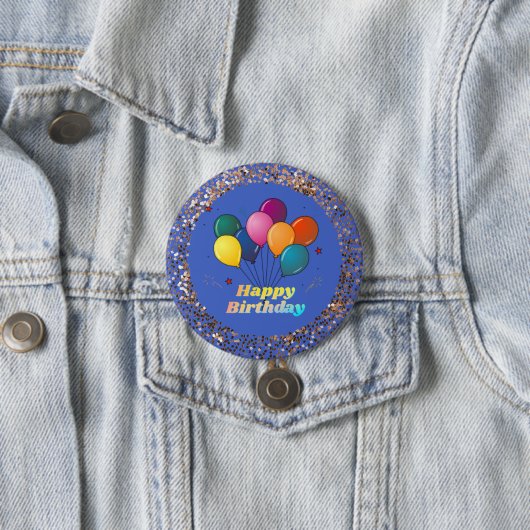 Happy Birthday Celebration Button (Beispiel)