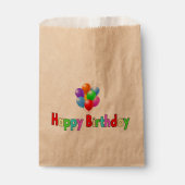 Happy Birthday Celebration Party Geschenktütchen (Vorderseite)