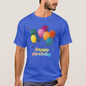 Happy Birthday Celebration T-Shirt (Vorderseite)