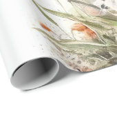 Happy Birthday Cheetah Baby und Mama Geschenkpapier (Rolleneckpunkt)