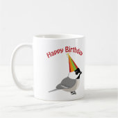 Happy Birthday Chickadee Kaffeetasse (Links)