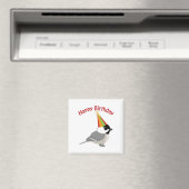 Happy Birthday Chickadee Magnet (In Situ (Geschirrspüler))