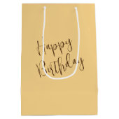 Happy Birthday Chicken Mittlere Geschenktüte (Rückseite)