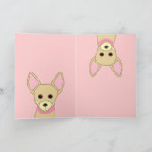 Happy Birthday Chihuahua Karte (Innenseite)