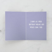 Happy Birthday Chihuahua Puppy Dog Grußkarte Karte (Innenseite)