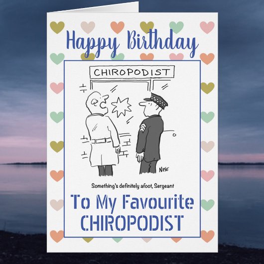 Happy Birthday Chiropodist