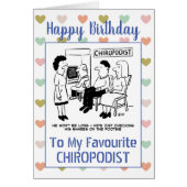 Happy Birthday Chiropodist (Vorne)