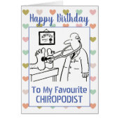 Happy Birthday Chiropodist (Vorne)