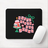 Happy Birthday Christian Jesus Christmas Preppy Bd Mousepad (Mit Mouse)