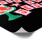 Happy Birthday Christian Jesus Christmas Preppy Bd Poster (Ecke)