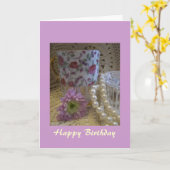 Happy Birthday Christlich Card COL Karte (Gelbe Blume)