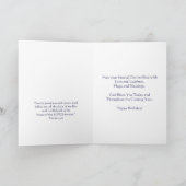 Happy Birthday Christlich Card Pony Karte (Innenseite)