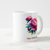 Happy Birthday Clara Jumbo-Tasse (Vorderseite Rechts)