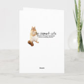 Happy Birthday Classic Soccer Ball Card Karte (Rückseite)