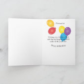 Happy Birthday Clown Karte (Innenseite)