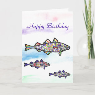 Happy Birthday Cod Karte