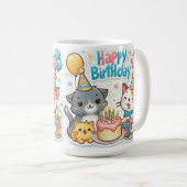 Happy Birthday   Collection  Design Kaffeetasse (VorderseiteRechts)